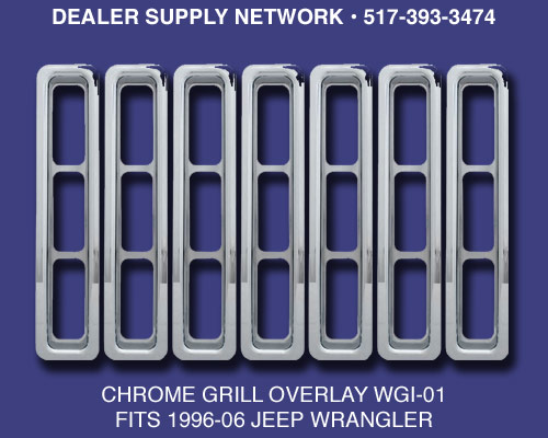 Chrome Grill Overlays