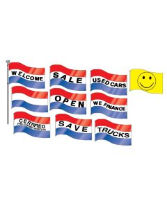 3'x5' Horizontal Message Flags