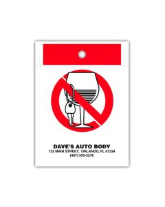 Litterbag "Please Drive Safely"