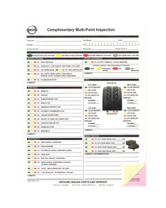 Multi Point Inspection-Nissan