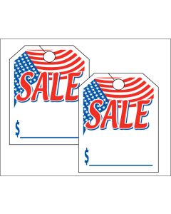 Rear View Mirror Tag - Patriotic SALE