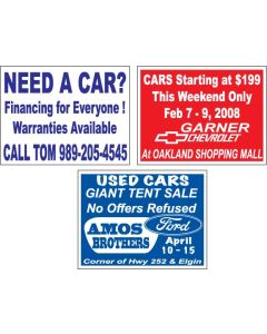 Boulevard Signs - Custom