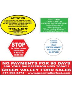 Window Stickers - CUSTOM