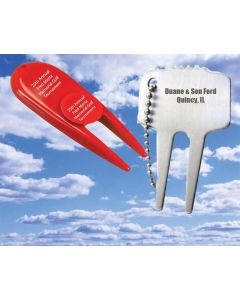 Custom Golf Divot Tool Plastic