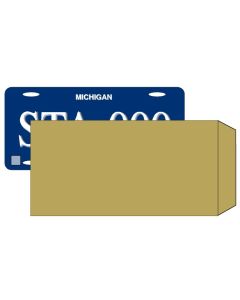 License Plate Envelopes