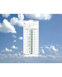 Employee Time Clock Card - TC57