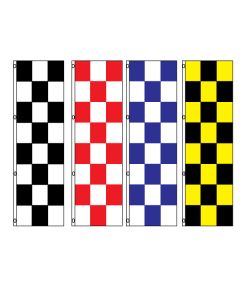 3'x8' Vertical Checker Flags