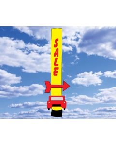 20' Inflateable Car Sale Dancing Tube