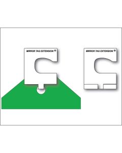 -Rear View Mirror Tag Extensions