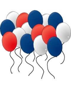 24" Stock Balloons Assorted