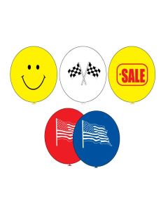17" Stock Printed Balloons