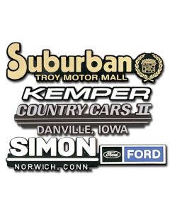 Plastic Molded Nameplates