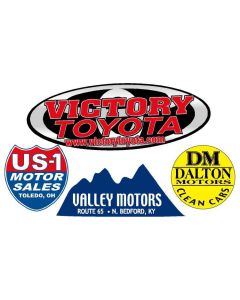 Dealer Decals-Custom Sizes-up to 12 sq. in.
