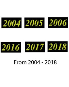 Model Years Chartruese/Black Rectangle