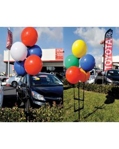 Re-useable Vinyl Balloon Ground Cluster Kit