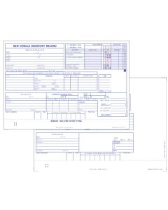 New Car Vehicle Inventory Cards