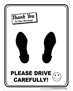 500 - Paper Floor Mats -poly coated