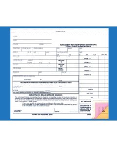 Substitute Vehicle/Rental Agreements