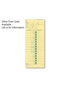 Employee Time Clock Cards - TC1