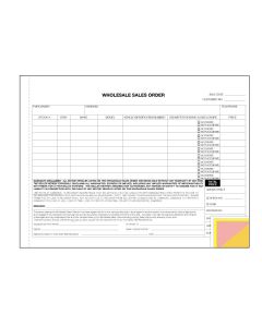 Wholesale Sales Order