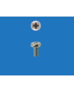 License Plate Screws - Short Metric (Phillips Head)