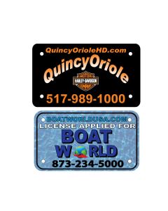 License Plates - Motorcycle - FULL COLOR