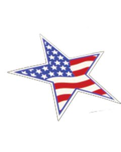 8" LARGE PATRIOTIC STARS