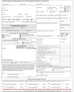 RD108E - Michigan Registration Form -