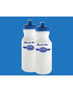 Custom Drink Bottles Low Profile 20 Ounce